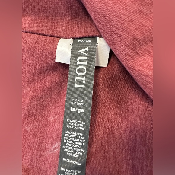 Like New Vuori Rise and Shine Leggings - Picture 5 of 9